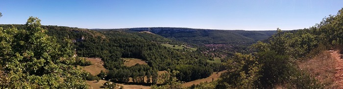 View of Saint-Antonin - photo by Sally Prime
